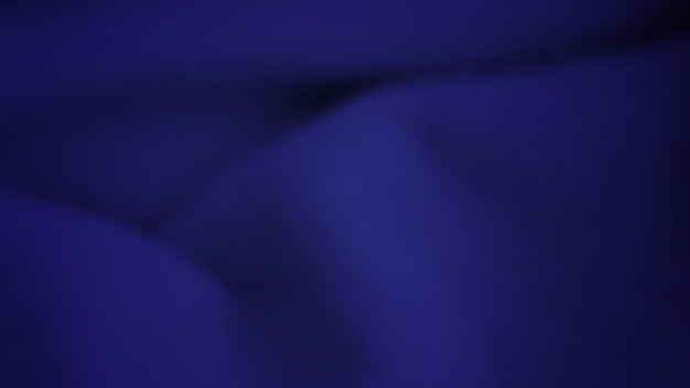 Fondo abstracto con tela arrugada. Textura de seda realista azul oscuro con espacio vacío. Ilustración vectorial