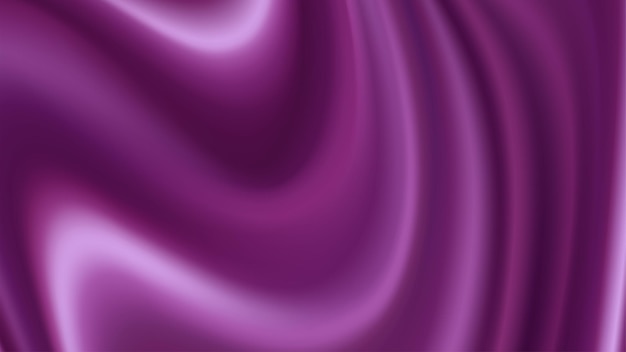 Vector fondo abstracto tela púrpura de lujo u onda líquida o pliegues ondulados de satén de textura de seda grunge
