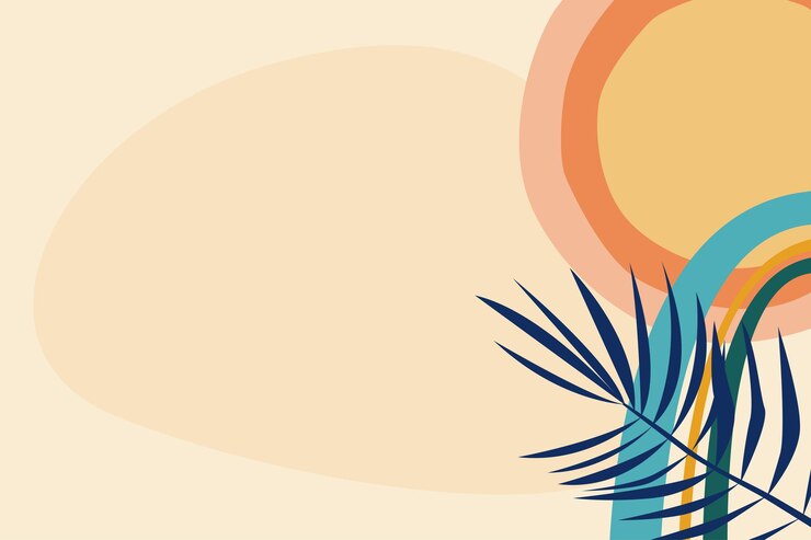 Fondo abstracto del tema boho