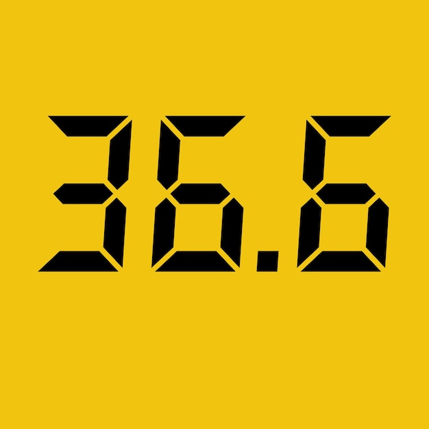 Fondo abstracto con temperatura de 366 ontrol Números de dispositivos electrónicos