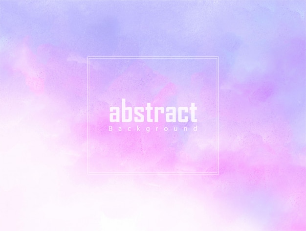 Fondo abstracto de textura acuarela azul y rosa