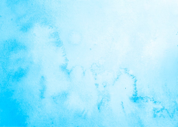 Fondo abstracto de textura de acuarela azul