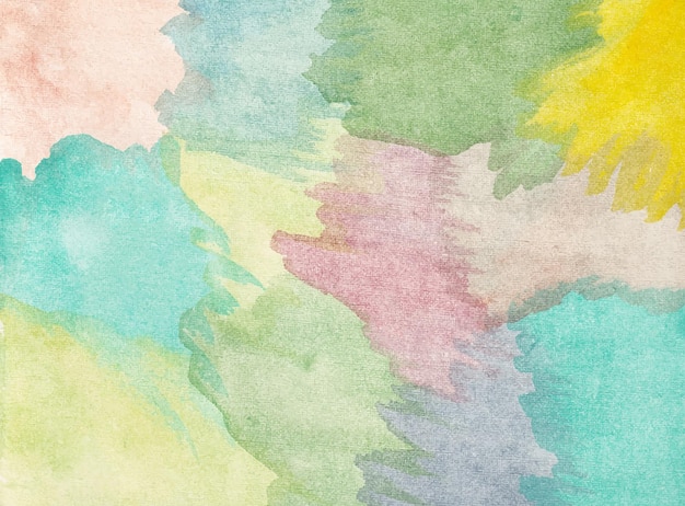 Fondo abstracto con textura de acuarela colorida hecha a mano
