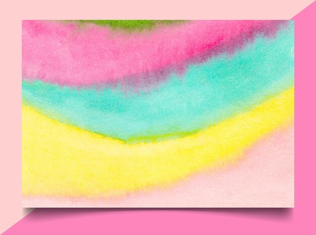 Fondo abstracto con textura de acuarela colorida hecha a mano