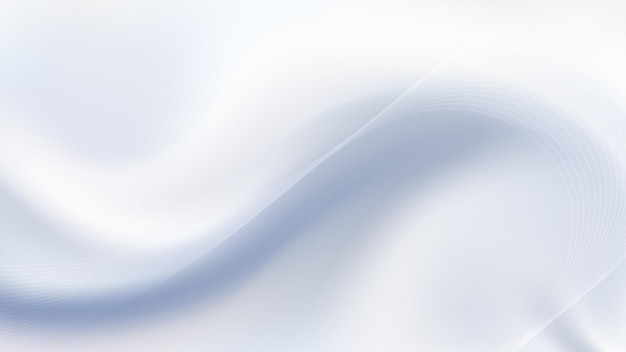 Fondo abstracto con una textura blanca suave y fluida