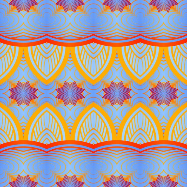 Fondo abstracto de textura sin costura en azul amarillo y otros colores