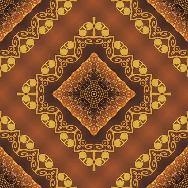 Fondo abstracto con textura sin costura color básico marrón combinado con oro se puede utilizar para el bate