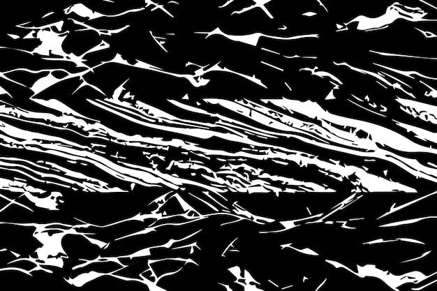 Fondo abstracto Textura monocromática Grunge en blanco y negro Textura angustiada Textura de mármol