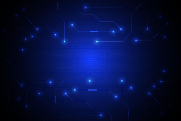 Fondo abstracto con textura de placa de circuito de tecnología Tabla electrónica de inteligencia artificial