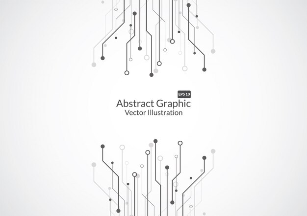 Fondo abstracto con textura de placa de circuitos tecnológicos
