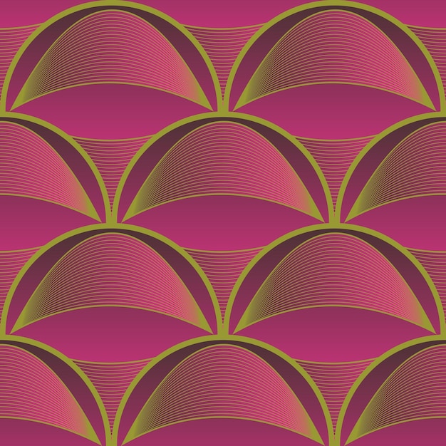 Fondo abstracto con textura roja con combinación de línea dorada