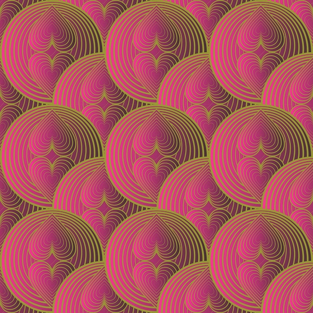 Fondo abstracto con textura roja con combinación de línea dorada