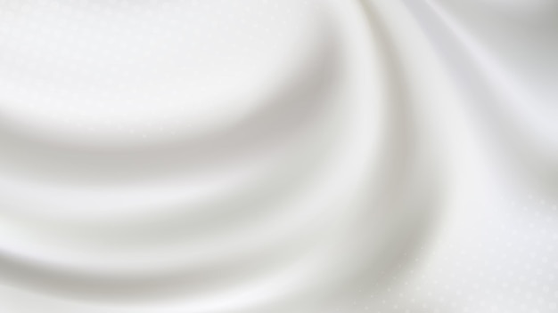 Fondo abstracto con textura de seda blanca giratoria