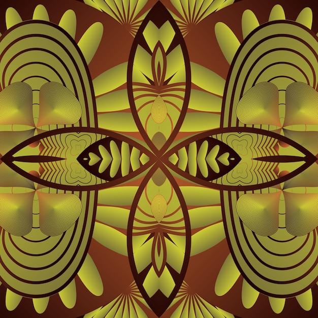 Fondo abstracto con textura transparente en color marrón oscuro combinado con oro amarillo
