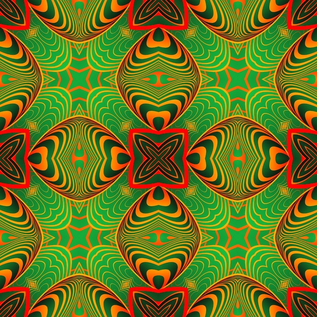 Fondo abstracto con textura transparente de color verde naranja hermoso