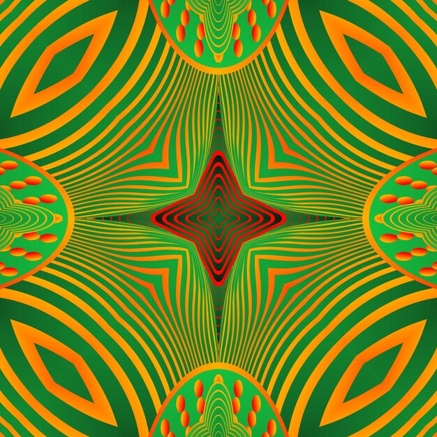 Fondo abstracto con textura transparente de color verde naranja hermoso