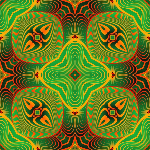 Fondo abstracto con textura transparente de color verde naranja hermoso