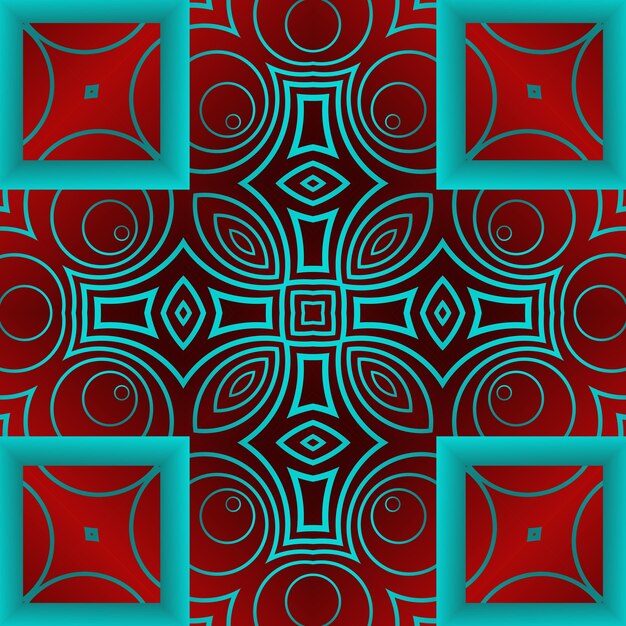 Fondo abstracto con textura transparente en rojo granate combinado con azul
