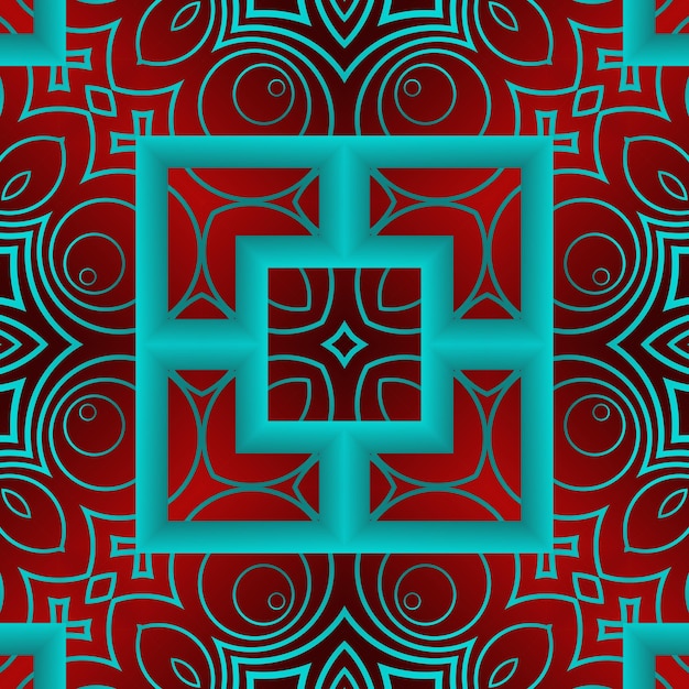 Fondo abstracto con textura transparente en rojo granate combinado con azul