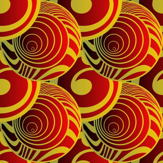 Fondo abstracto con textura transparente en rojo con rayas amarillas