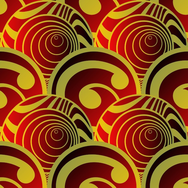 Fondo abstracto con textura transparente en rojo con rayas amarillas