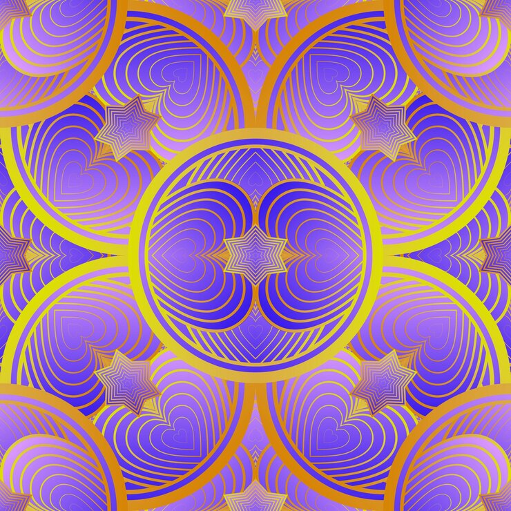 Vector fondo abstracto con textura transparente de vector en color azul combinado con color amarillo