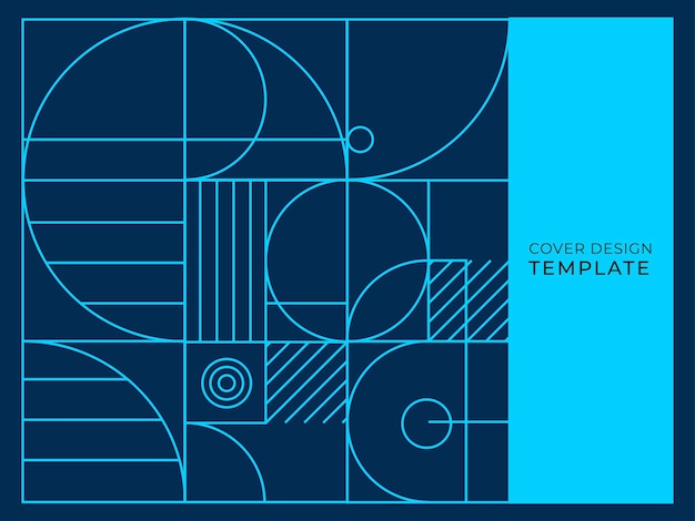 Fondo abstracto con texturas geométricas de onda de punto de línea cuadrada de medio círculo, estilo memphis