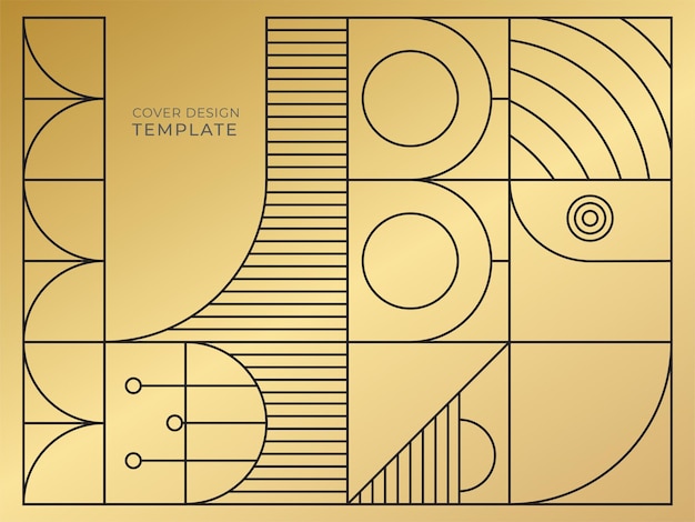 Fondo abstracto con texturas geométricas de onda de punto de línea cuadrada de medio círculo, estilo memphis