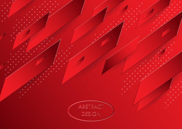 Fondo abstracto en tonos rojos para el diseño de presentaciones de folletos y materiales impresos