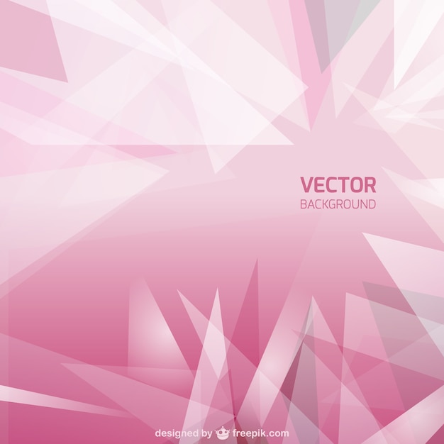 Vector fondo abstracto en tonos rosados