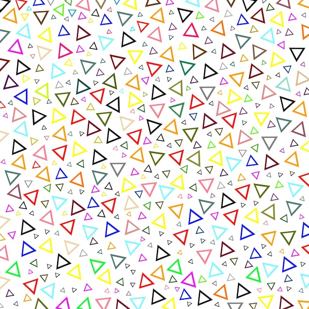 fondo abstracto triangular con colores coloridos