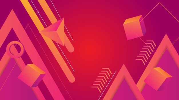 el fondo abstracto del triángulo cuadrado