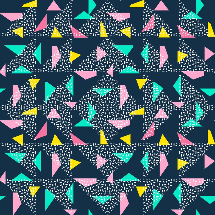 Fondo abstracto de triángulo sin fisuras