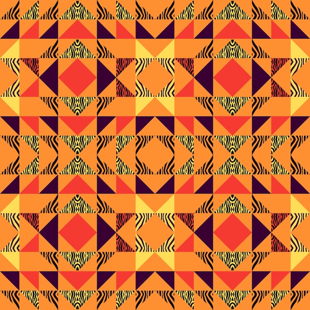 Fondo abstracto de triángulo sin fisuras
