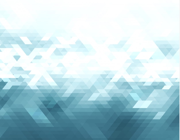Fondo abstracto de triángulo de vector