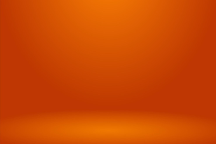 Vector fondo abstracto vacío de color naranja suave
