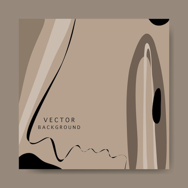 Vector fondo abstracto varias formas configuradas