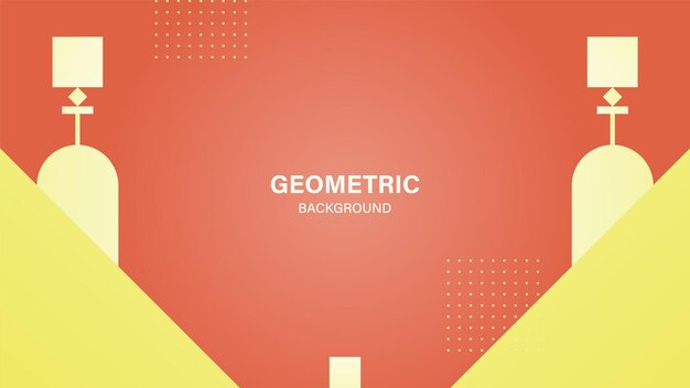 Fondo abstracto con varias formas geométricas