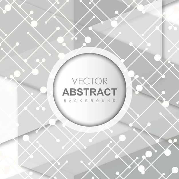Fondo abstracto de Vector blanco