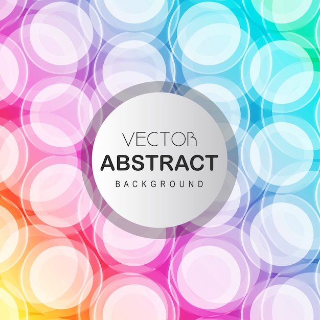 Vector fondo abstracto de vector colorido