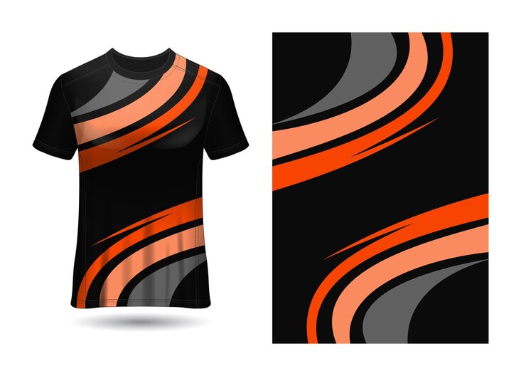 Fondo abstracto para Vector de diseño de camiseta uniforme