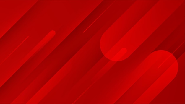 Fondo abstracto vector rojo con rayas