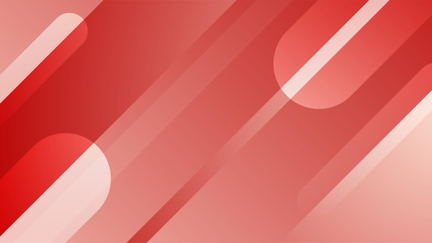 Fondo abstracto vector rojo con rayas
