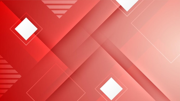Fondo abstracto vector rojo con rayas