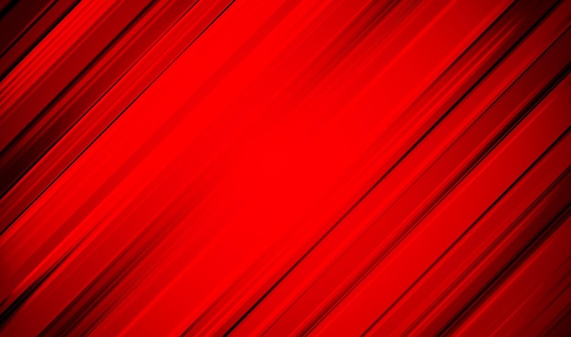 Fondo abstracto vector rojo con rayas