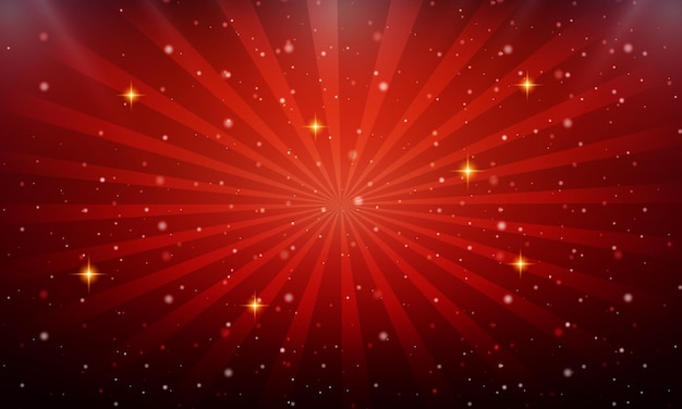 fondo abstracto vectorial con un diseño de estallido de sol con luces brillantes