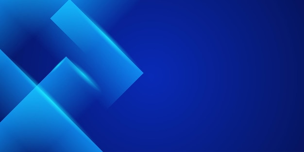 Fondo abstracto vectorial moderno en color azul