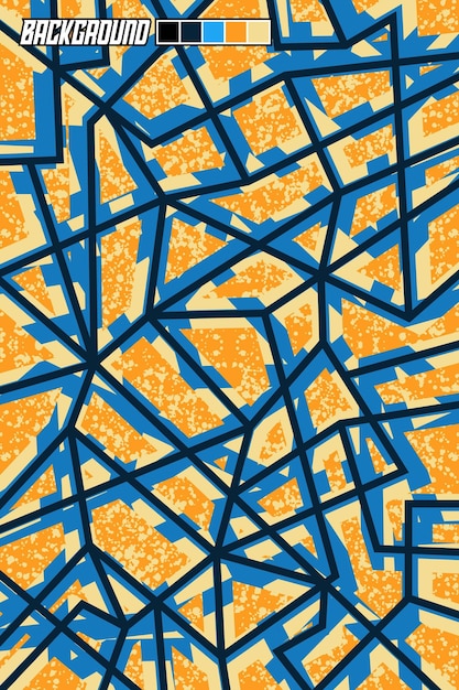 Fondo abstracto vectorial con patrón deportivo