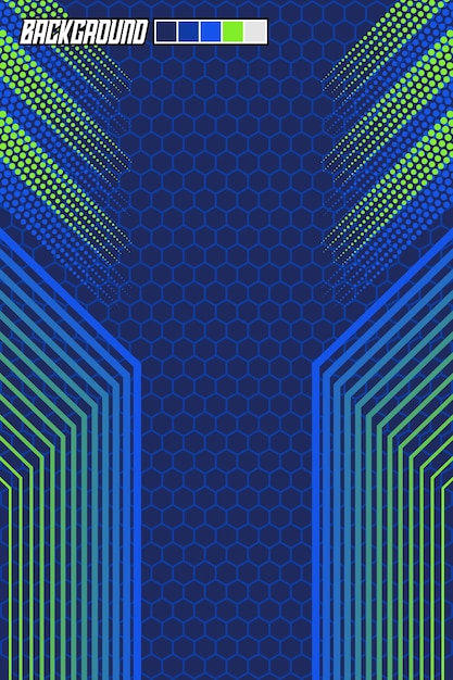 Fondo abstracto vectorial con patrón deportivo