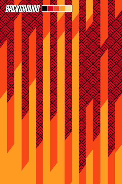 Fondo abstracto vectorial con patrón deportivo